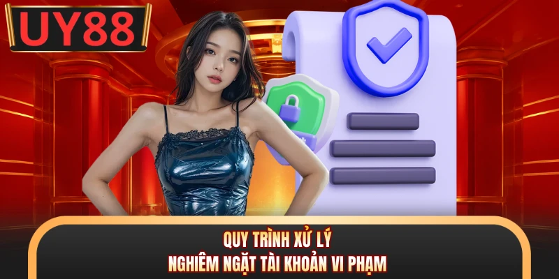 Quyền Riêng Tư - Khám Phá Chính Sách Bảo Mật Mới Tại UY88 3 Quy trình xử lý nghiêm ngặt tài khoản vi phạm